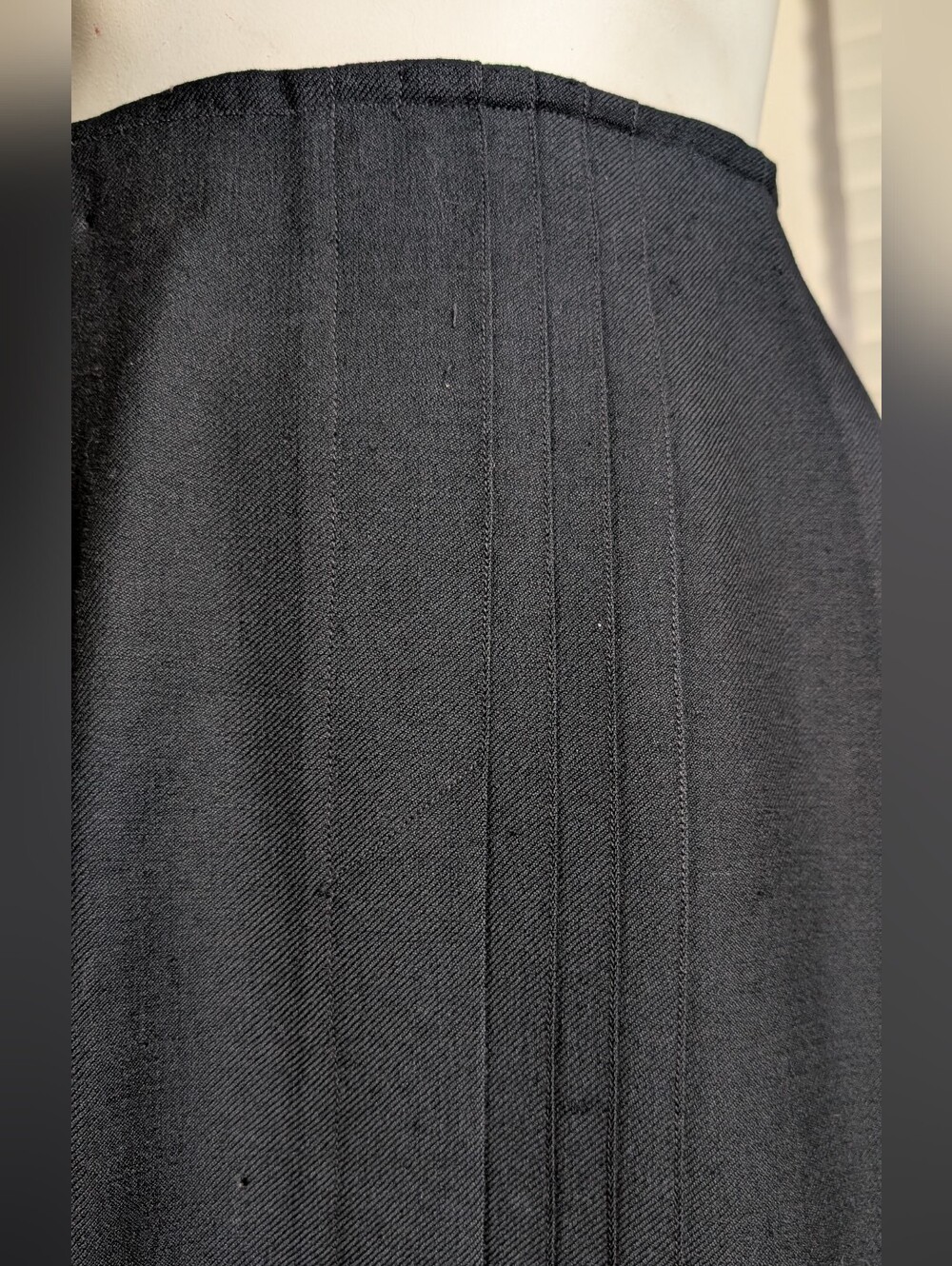 1910s Edwardian Wool Skirt - Picture 6 of 12